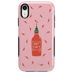 Spicy AF | Pink Chili Hot Sauce Case iPhone Case get.casely 