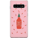 Spicy AF | Pink Chili Hot Sauce Samsung Case Samsung Case get.casely Classic Galaxy S10 