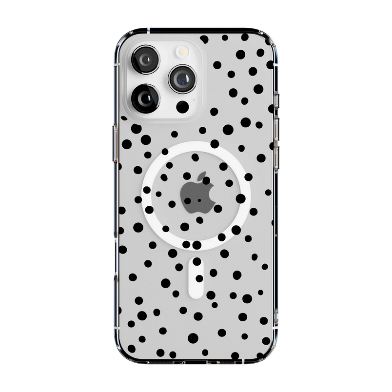 Spot On | Dotted Animal Print Case iPhone Case get.casely Clear + MagSafe® iPhone 16 Pro Max 