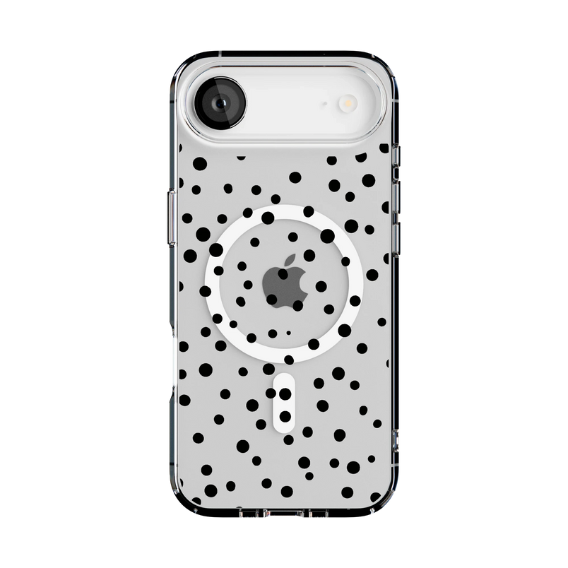 Spot On | Dotted Animal Print Case iPhone Case get.casely Clear + MagSafe® iPhone 17 Air 