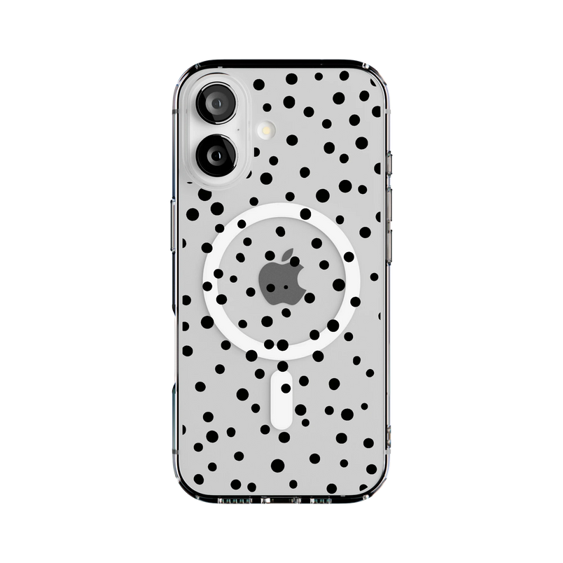Spot On | Dotted Animal Print Case iPhone Case get.casely Clear + MagSafe® iPhone 17 