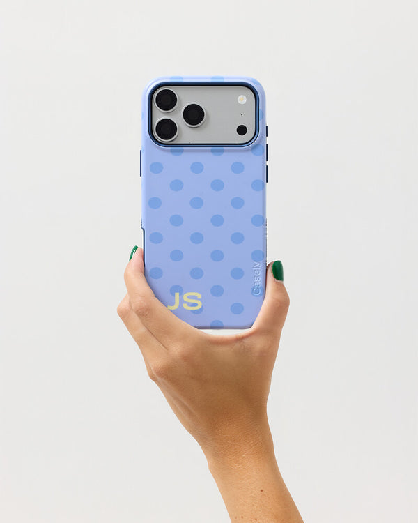 Spotted in SoHo | Periwinkle Polka Dot Case