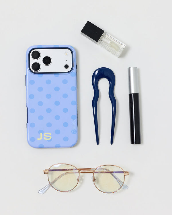 Spotted in SoHo | Periwinkle Polka Dot Case
