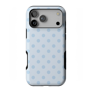 Light Blue Polka Dot Case