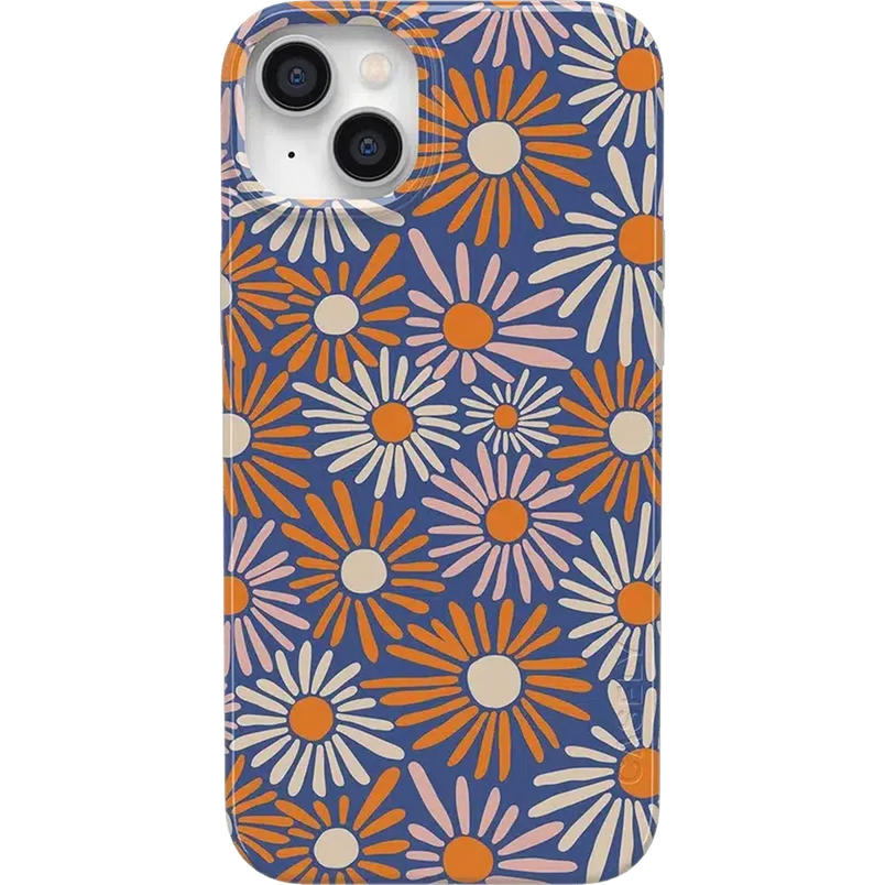 Spring Forward | Daisy Floral Case iPhone Case get.casely Classic + MagSafe® iPhone 14 Plus