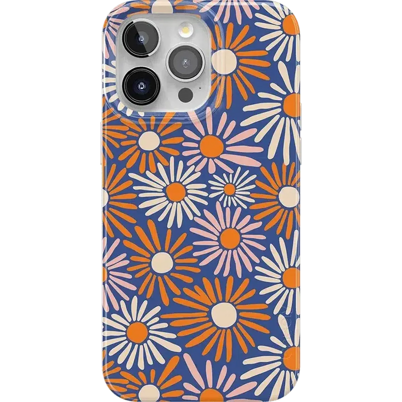 Spring Forward | Daisy Floral Case iPhone Case get.casely Classic + MagSafe® iPhone 15 Pro