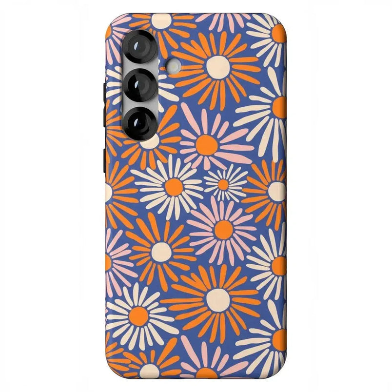 Spring Forward | Daisy Floral Samsung Case Samsung Case Casetry Essential + MagSafe® Galaxy S25 Plus 