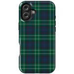 Dark Plaid | Kitty and Vibe Holiday Case Phone Case Casetry Essential + MagSafe® iPhone 16 Plus