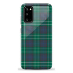 Dark Plaid | Kitty and Vibe Holiday Case Phone Case Casetry Essential Galaxy S20