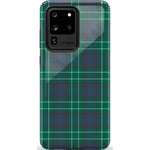 Dark Plaid | Kitty and Vibe Holiday Case Phone Case Casetry Essential Galaxy S20 Ultra