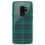Dark Plaid | Kitty and Vibe Holiday Case Phone Case Casetry Essential Galaxy S9 Plus