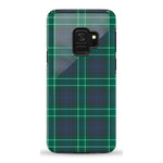Dark Plaid | Kitty and Vibe Holiday Case Phone Case Casetry Essential Galaxy S9
