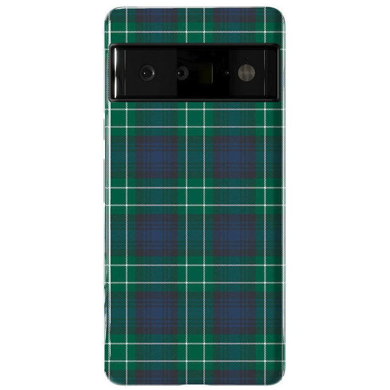 Dark Plaid | Kitty and Vibe Holiday Case Phone Case Casetry Essential Google Pixel 6 Pro