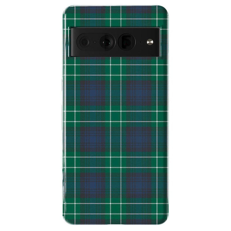 Dark Plaid | Kitty and Vibe Holiday Case Phone Case Casetry Essential Google Pixel 7 Pro