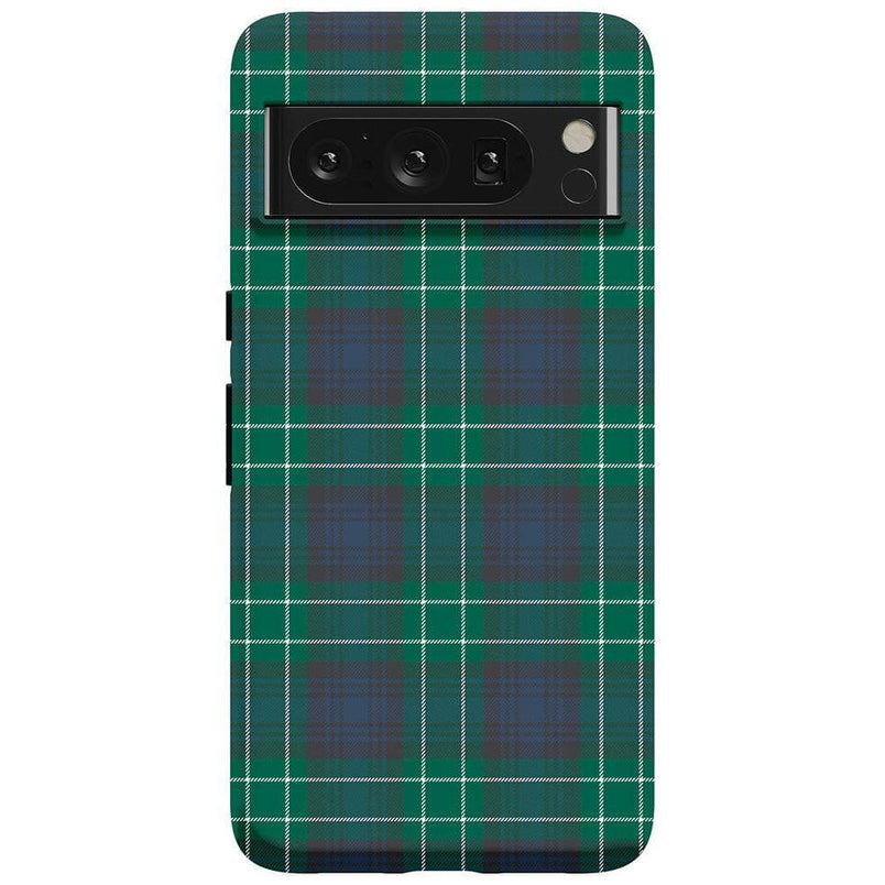 Dark Plaid | Kitty and Vibe Holiday Case Phone Case Casetry Essential Google Pixel 8 Pro