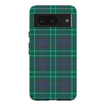 Dark Plaid | Kitty and Vibe Holiday Case Phone Case Casetry Essential Google Pixel 8