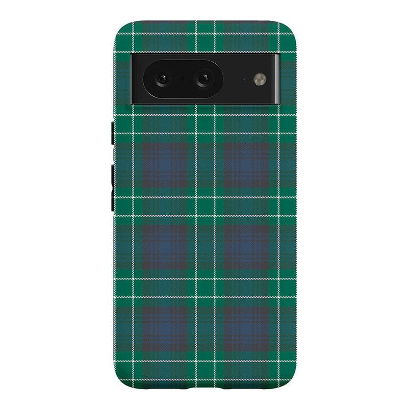 Dark Plaid | Kitty and Vibe Holiday Case Phone Case Casetry Essential Google Pixel 8