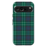 Dark Plaid | Kitty and Vibe Holiday Case Phone Case Casetry Essential Google Pixel 9 Pro