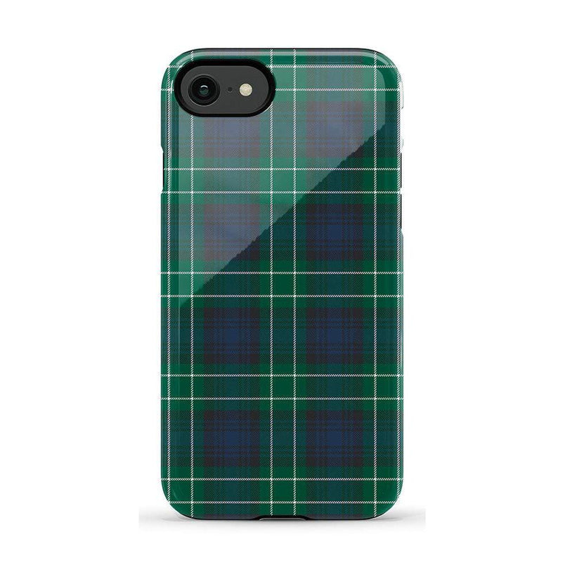 Dark Plaid | Kitty and Vibe Holiday Case Phone Case Casetry Essential iPhone SE (2020 & 2022)