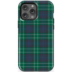 Dark Plaid | Kitty and Vibe Holiday Case Phone Case Casetry Essential + MagSafe® iPhone 13 Pro Max