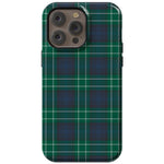 Dark Plaid | Kitty and Vibe Holiday Case Phone Case Casetry Essential + MagSafe® iPhone 14 Pro Max