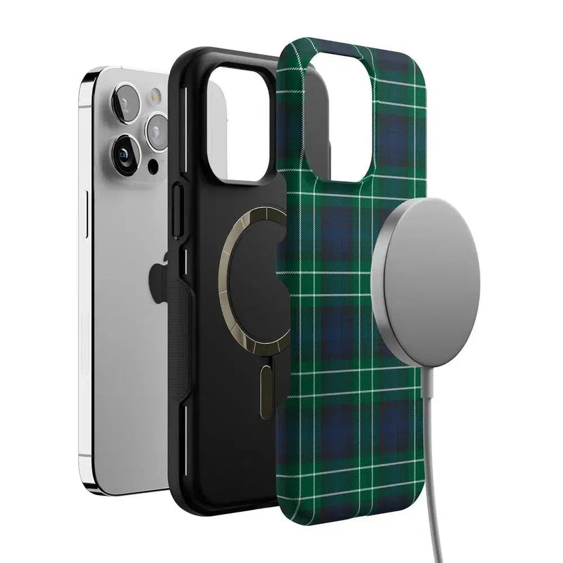 Spruce | Kitty and Vibe Holiday Case Phone Case Casetry 