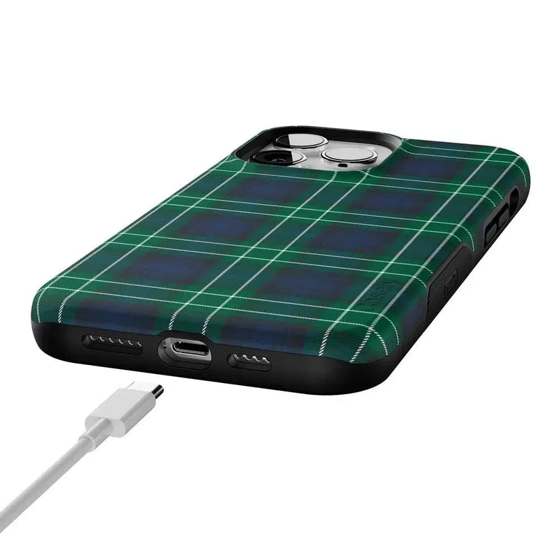 Spruce | Kitty and Vibe Holiday Case Phone Case Casetry 