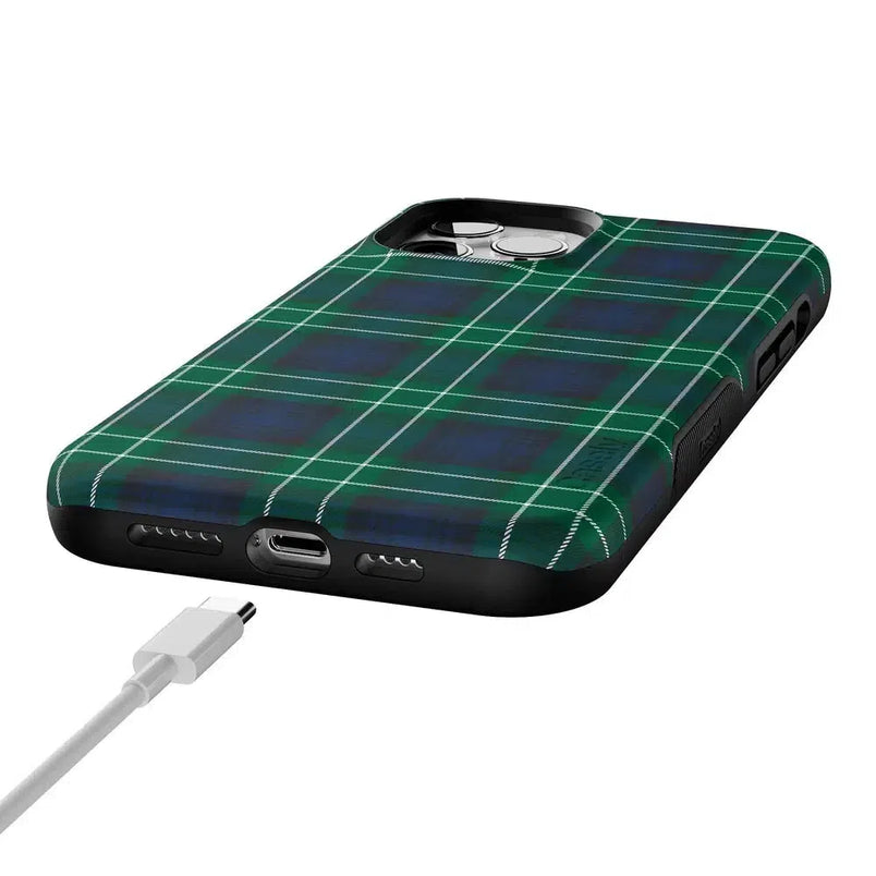 Spruce | Kitty and Vibe Holiday Case Phone Case Casetry 