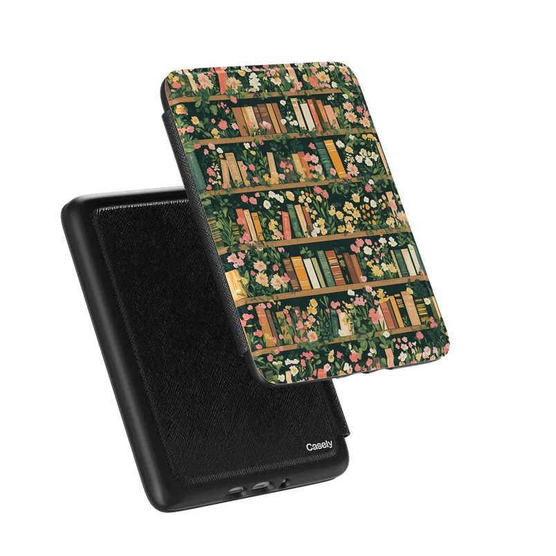 Book Nook | Floral Library Kindle Case