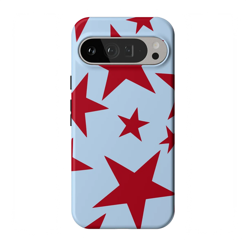 Stars Align | Blue & Red Stars Case - Google Pixel 9 Pro XL