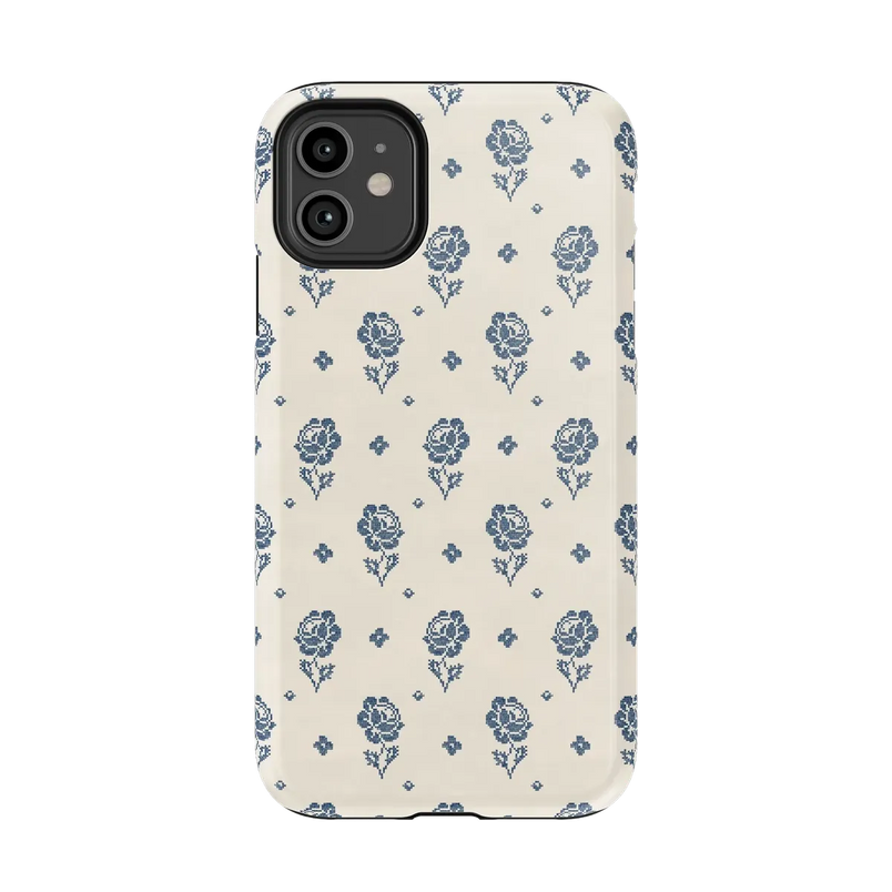 Seaside Stitch | Vintage Roses Case - iPhone 11