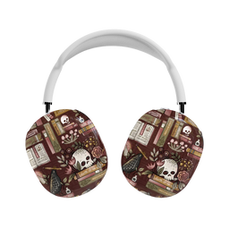 Gothic Noir | Spooky Bookshelf AirPods Max Case - AirPods Max