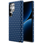 On the Dot | Navy Polka Dot Case