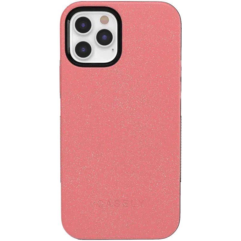 Starfish Wishes | Coral Pink Shimmer Case iPhone Case get.casely Bold + MagSafe® iPhone 12 Pro Max 