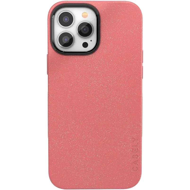 Starfish Wishes | Coral Pink Shimmer Case iPhone Case get.casely Bold + MagSafe® iPhone 13 Pro Max 