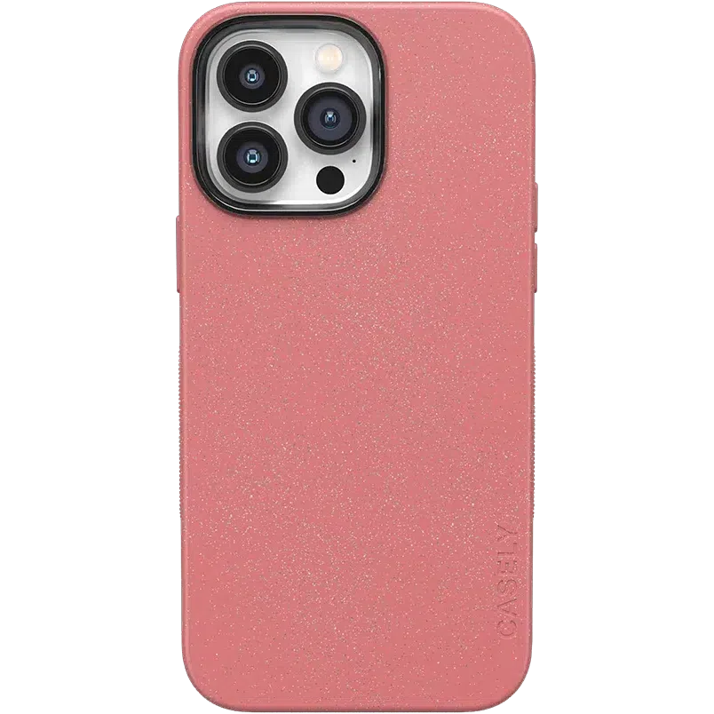 Starfish Wishes | Coral Pink Shimmer Case iPhone Case get.casely Bold + MagSafe® iPhone 14 Pro Max 