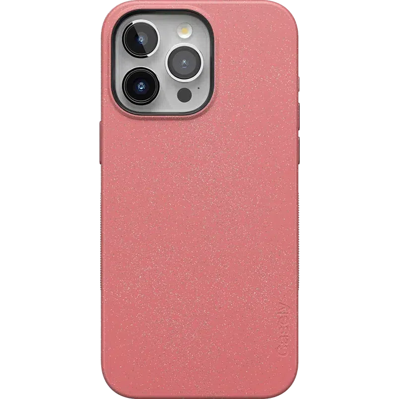 Starfish Wishes | Coral Pink Shimmer Case iPhone Case get.casely Bold + MagSafe® iPhone 15 Pro Max 