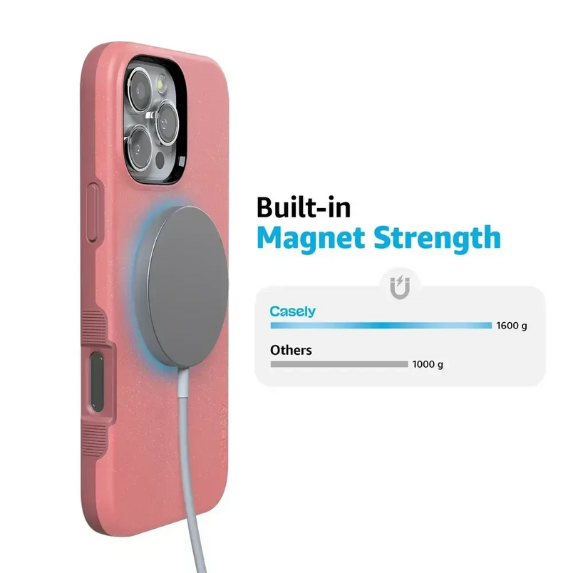 Starfish Wishes | Coral Pink Shimmer Case iPhone Case get.casely 