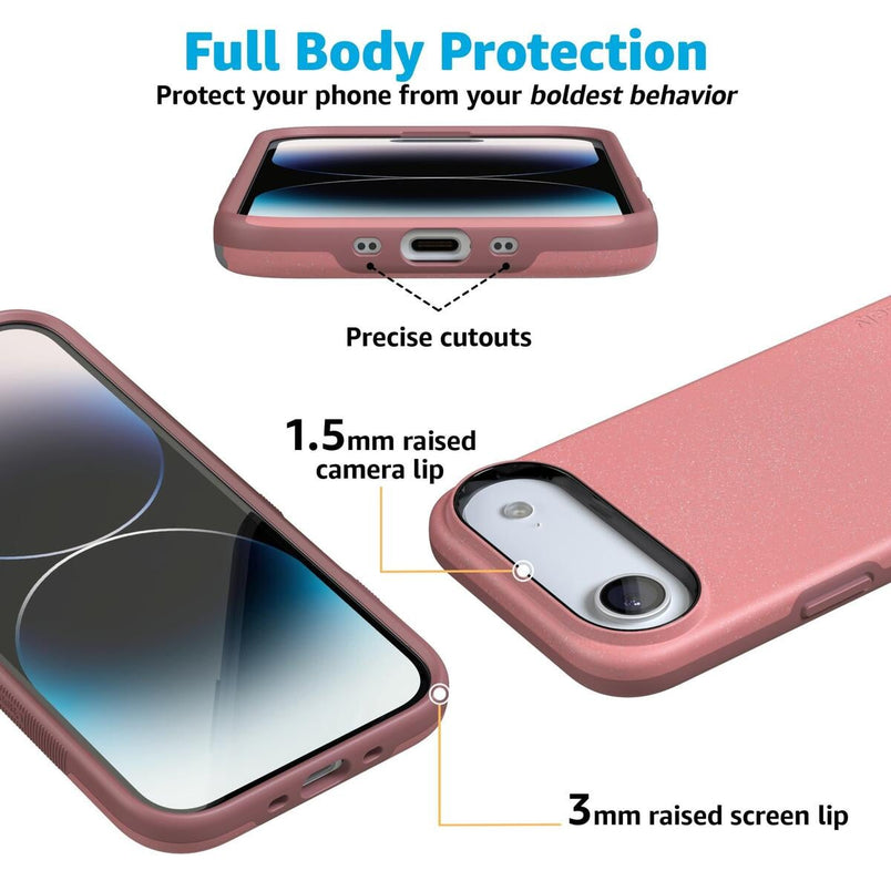 Starfish Wishes | Coral Pink Shimmer Case iPhone Case get.casely 