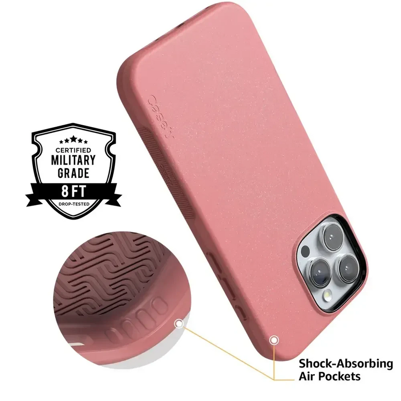 Starfish Wishes | Coral Pink Shimmer Case iPhone Case get.casely 