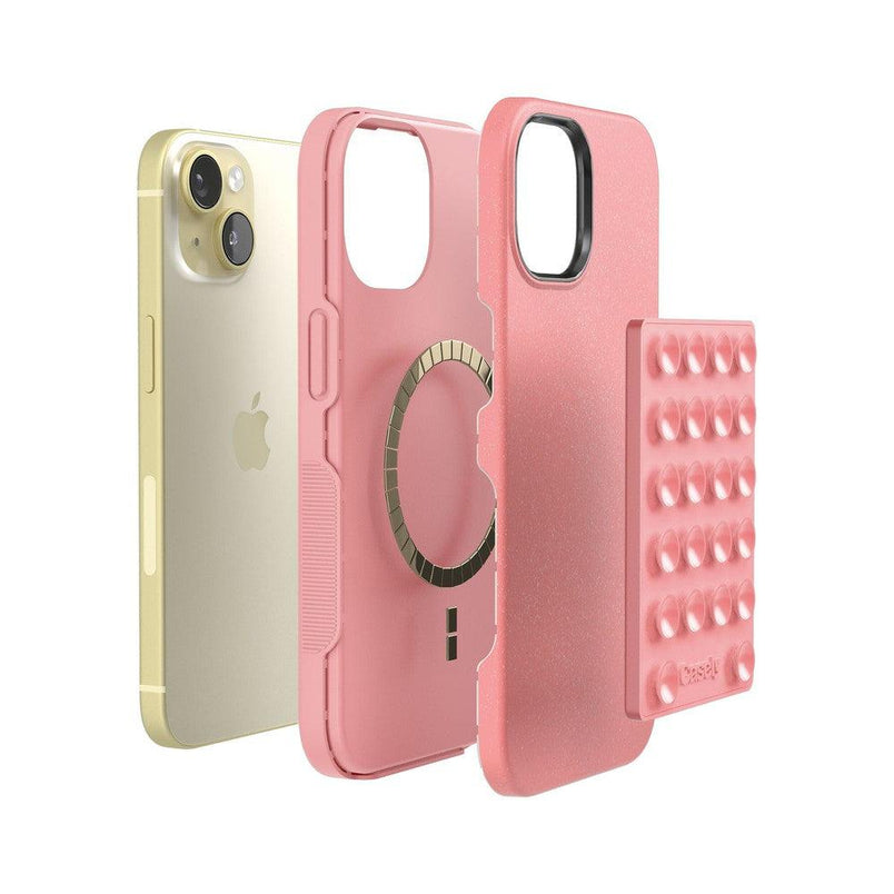 Starfish Wishes | Coral Pink Shimmer Grippy Grippy get.casely 