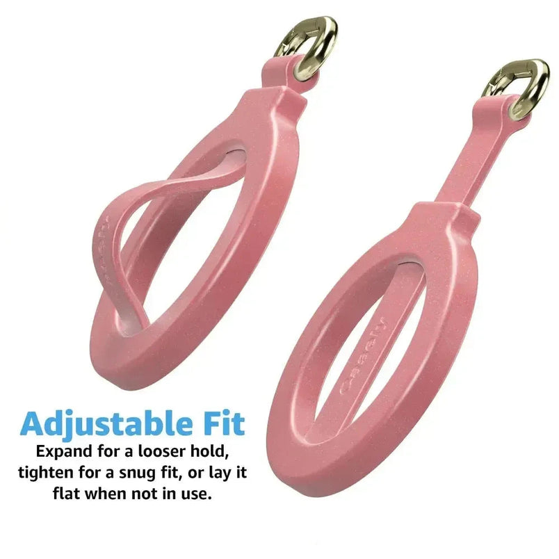 Starfish Wishes | Coral Pink Shimmer MagRing+ with Keychain MagRing+ get.casely 