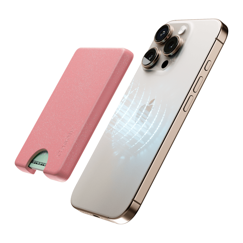Starfish Wishes | Coral Pink Shimmer MagWallet MagWallet get.casely 