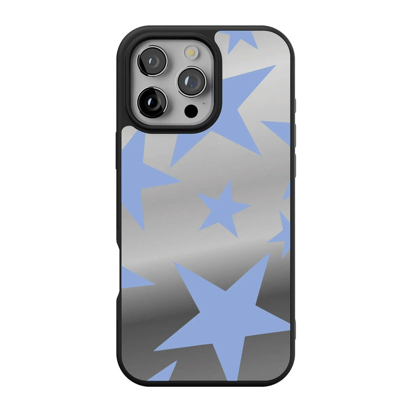 Stars Align | Blue & White Stars Case iPhone Case get.casely Align Reflect + MagSafe® iPhone 16 Pro Max 