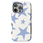 Stars Align | Blue & White Stars Case iPhone Case get.casely Bold + MagSafe® iPhone 16 Pro