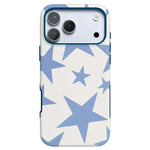 Stars Align | Blue & White Stars Case iPhone Case get.casely Bold Flex + MagSafe® iPhone 17 Pro Max 