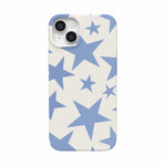 Stars Align | Blue & White Stars Case iPhone Case get.casely Classic + MagSafe® iPhone 14 Plus 