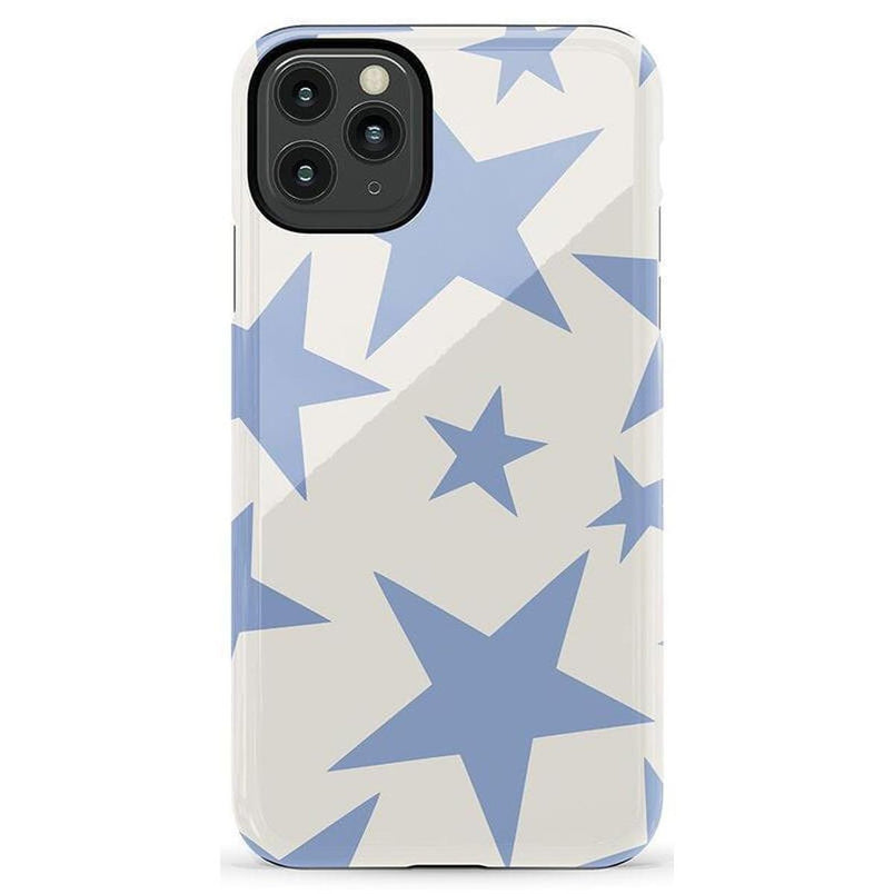 Stars Align | Blue & White Stars Case iPhone Case get.casely Essential iPhone 11 Pro Max