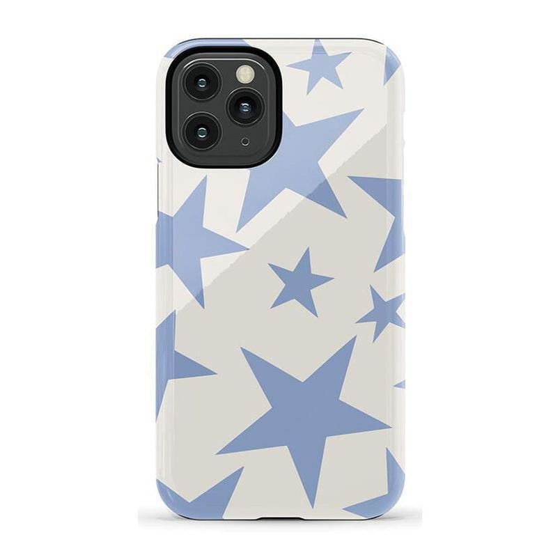 Stars Align | Blue & White Stars Case iPhone Case get.casely Essential iPhone 11 Pro