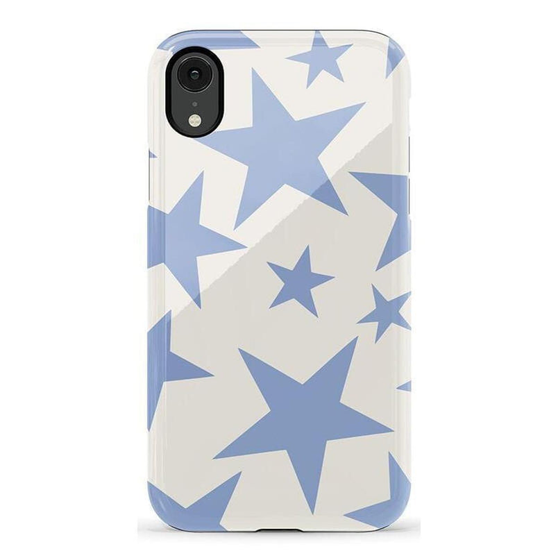 Stars Align | Blue & White Stars Case iPhone Case get.casely Essential iPhone XR 
